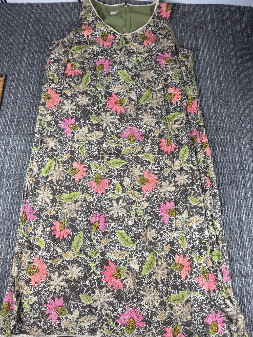 Vintage Sigrid Olsen Sport Women's Size 16W Floral Maxi Dress